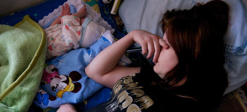 18-летняя жительница Бишкека – в приюте для женщин, страдающих от наркозависимости.