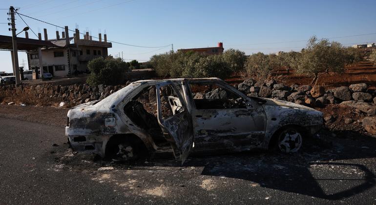 Город Эс-Сувайда в июле 2025 года.