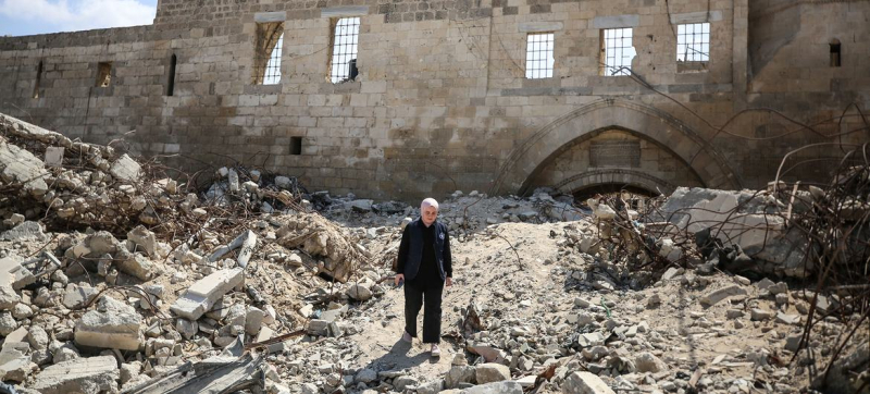 Одна из крупнейших пекарен в Хан-Юнисе сильно пострадала в результате боевых действий..