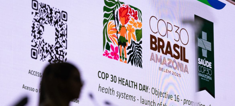 Мероприятие в сфере здравоохранения на КС-30 в Белене, Бразилия.