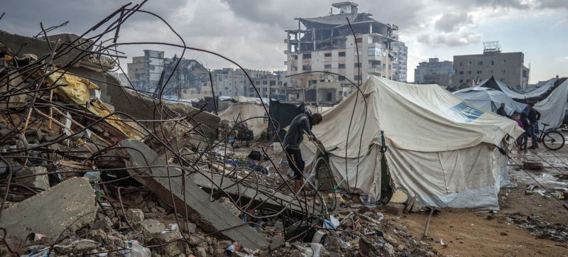 Экономика Газы сократилась на 83 процента.