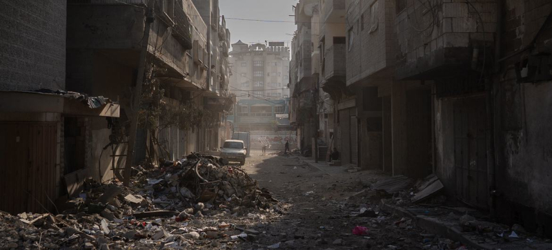 Большая часть города Газа непригодна для проживания.