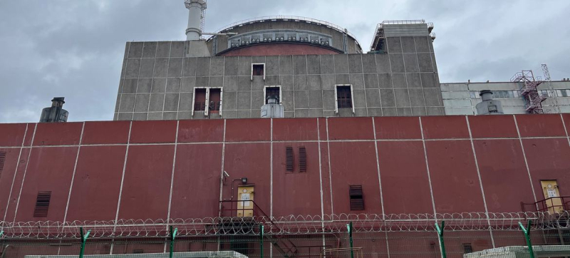 Запорожская атомная электростанция.