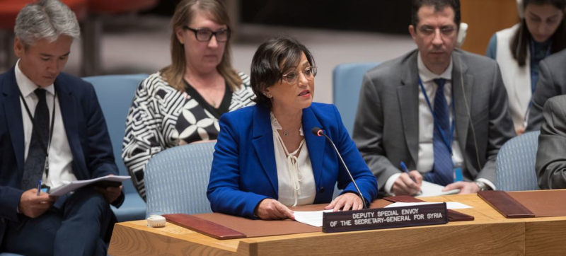 Заместитель Cпециального посланника Генсека ООН по Сирии Наджат Рошди. 