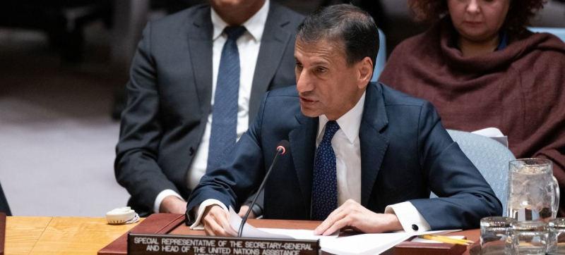 Глава МООНСИ Мохамед Аль-Хасан.