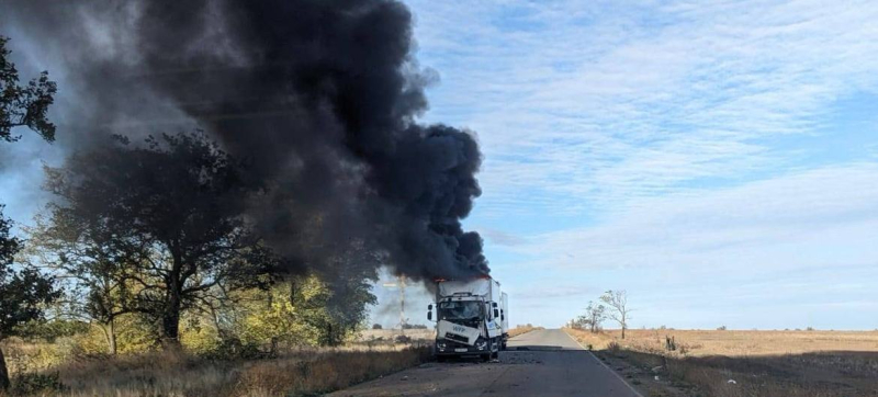 Сотрудники ВОЗ, доставлявшие помощь в Херсонской области, подверглись атаке (архив).