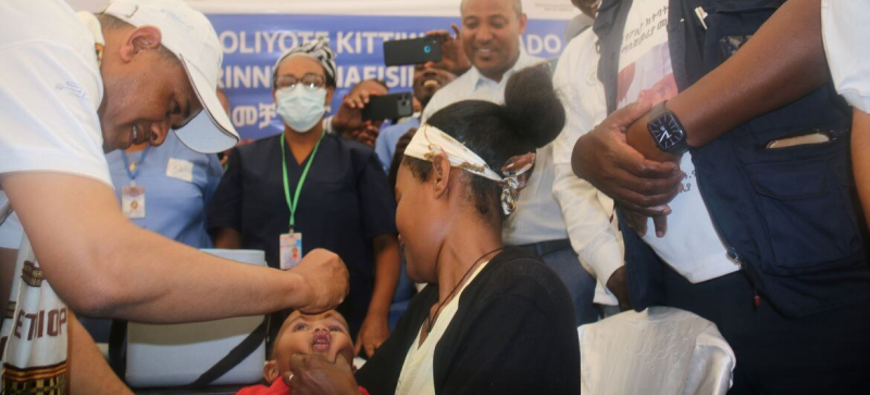 ВОЗ: в Эфиопии 26 миллионов детей вакцинированы от полиомиелита