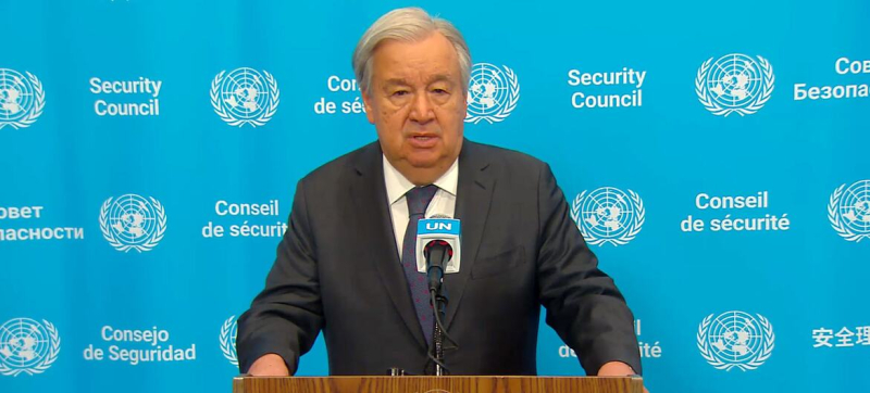 Ближний Восток: Генсек ООН призывает соблюдать международное право
