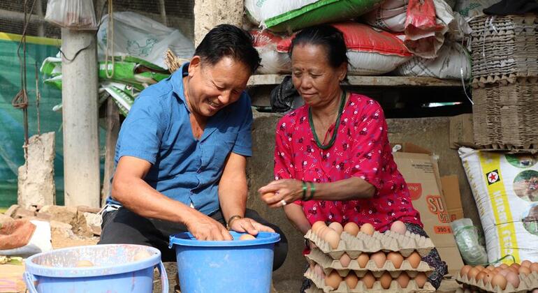 «Яйцо для детского рациона»: пилотный проект ФАО, который помогает школьникам и фермерам Бутана