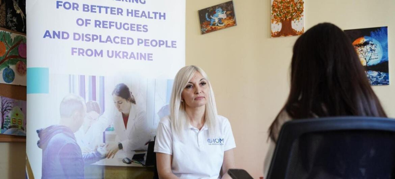 Украинская медсестра вновь обрела свое призвание, помогая другим в Молдове